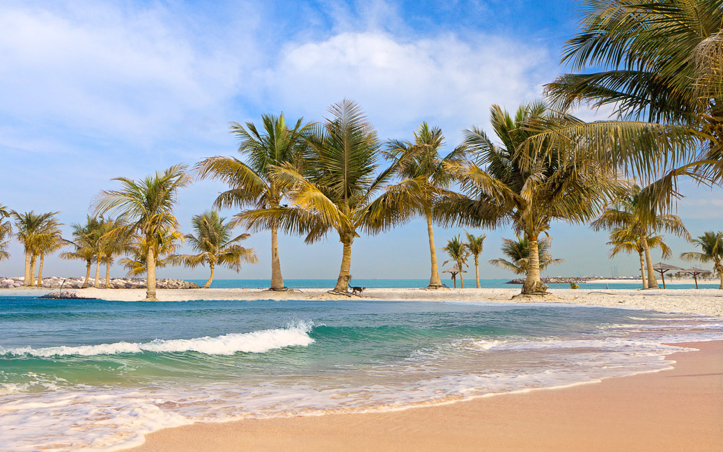 Beautiful Beach with palm tree Beautiful Beach with palm tree © eleana / Shutterstock.com